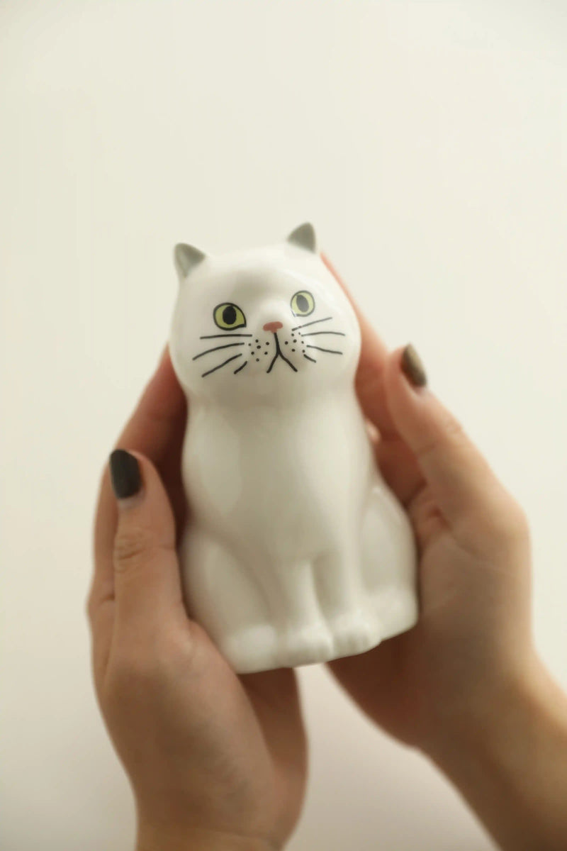 The Standing Cat Ceramic Vase