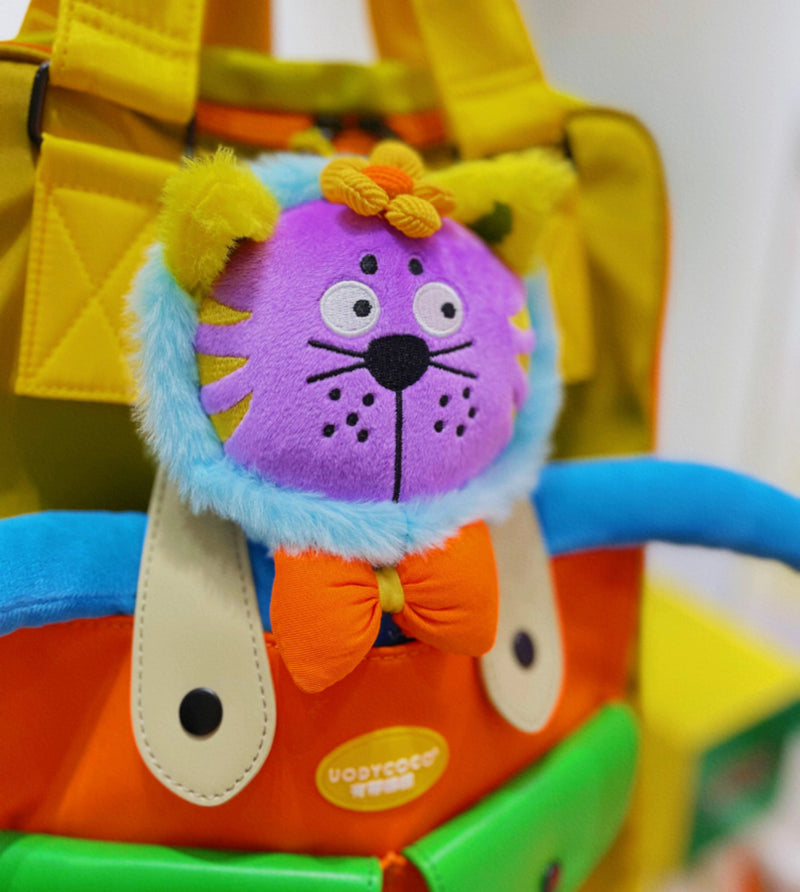 Lazy Cat Backpack w/Plush