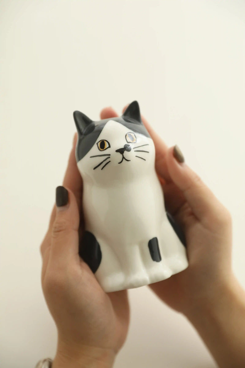 The Standing Cat Ceramic Vase