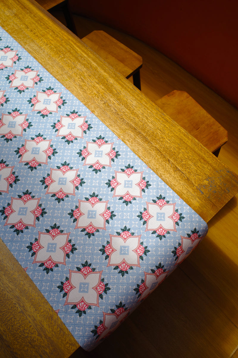 Peranakan Tile Table Runner