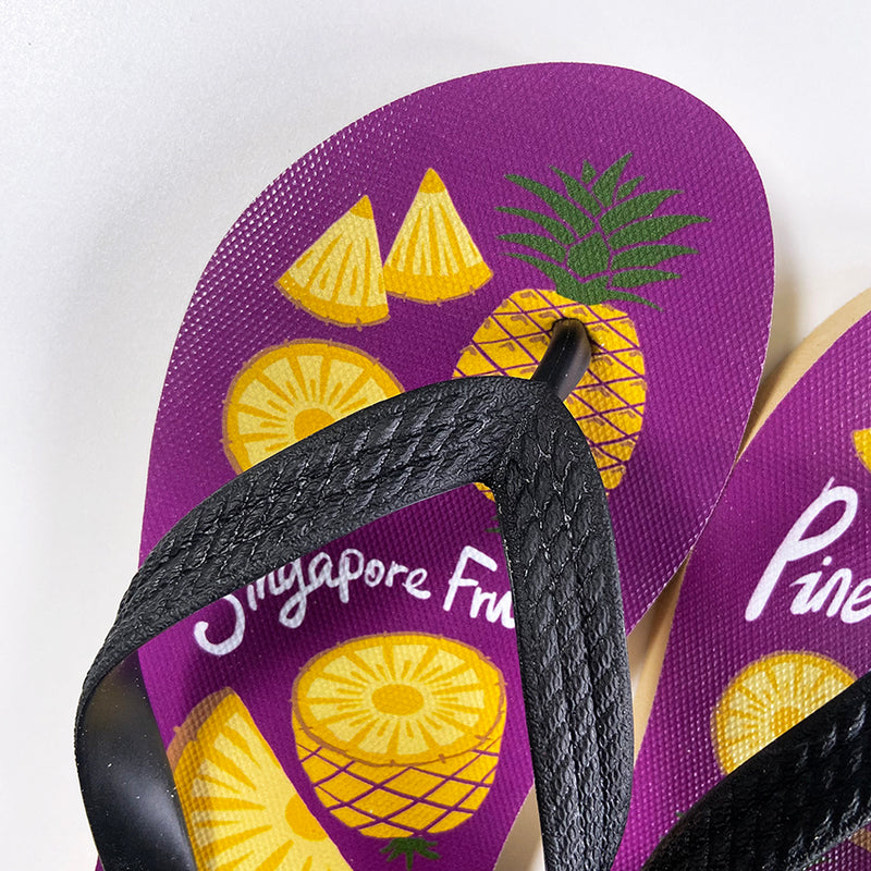 (Pre-order) Singapore Fruits Flip-flops Pineapple