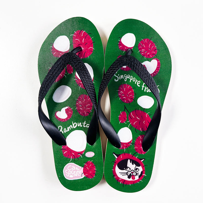 Singapore Fruits Flip-flops Rambutan