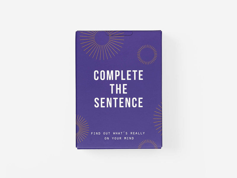Complete The Sentence