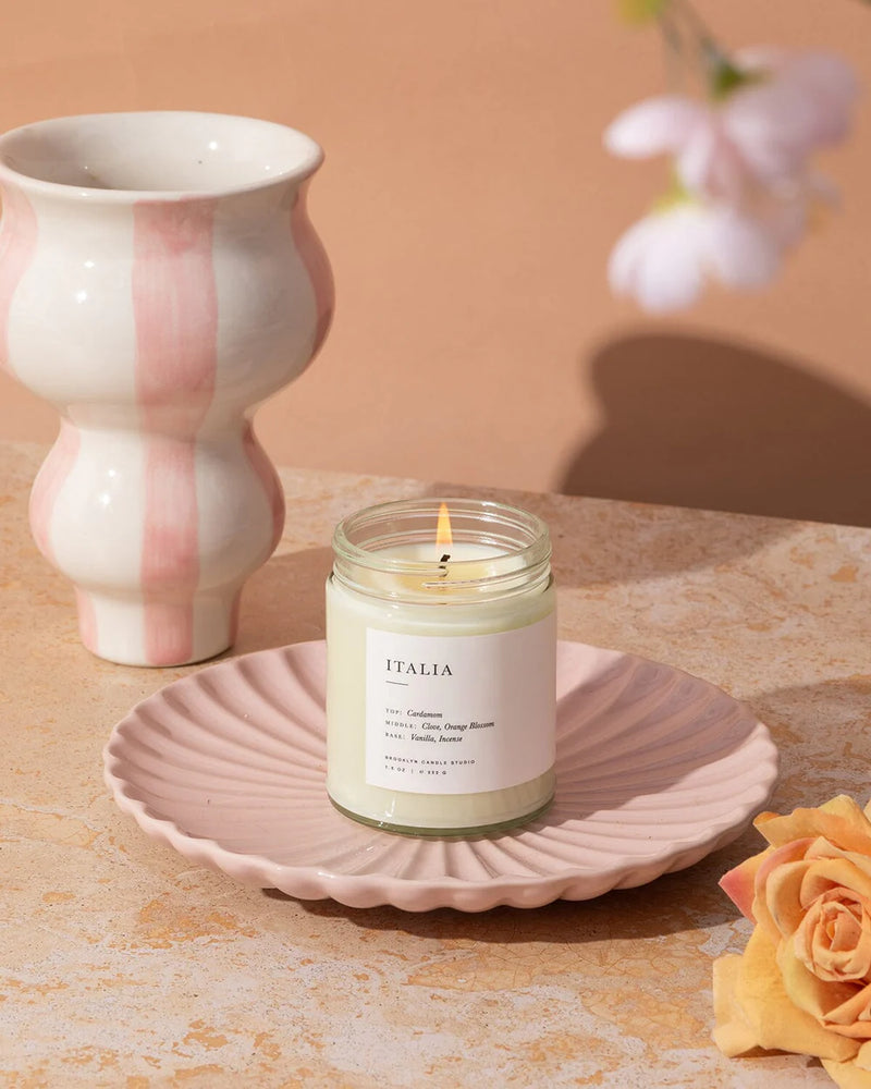 Italia Jar Candle by Brooklyn Candle Studio