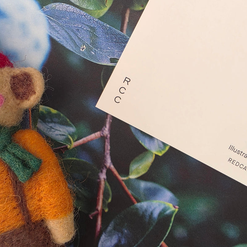 Kitty Carol Happy Holiday Card