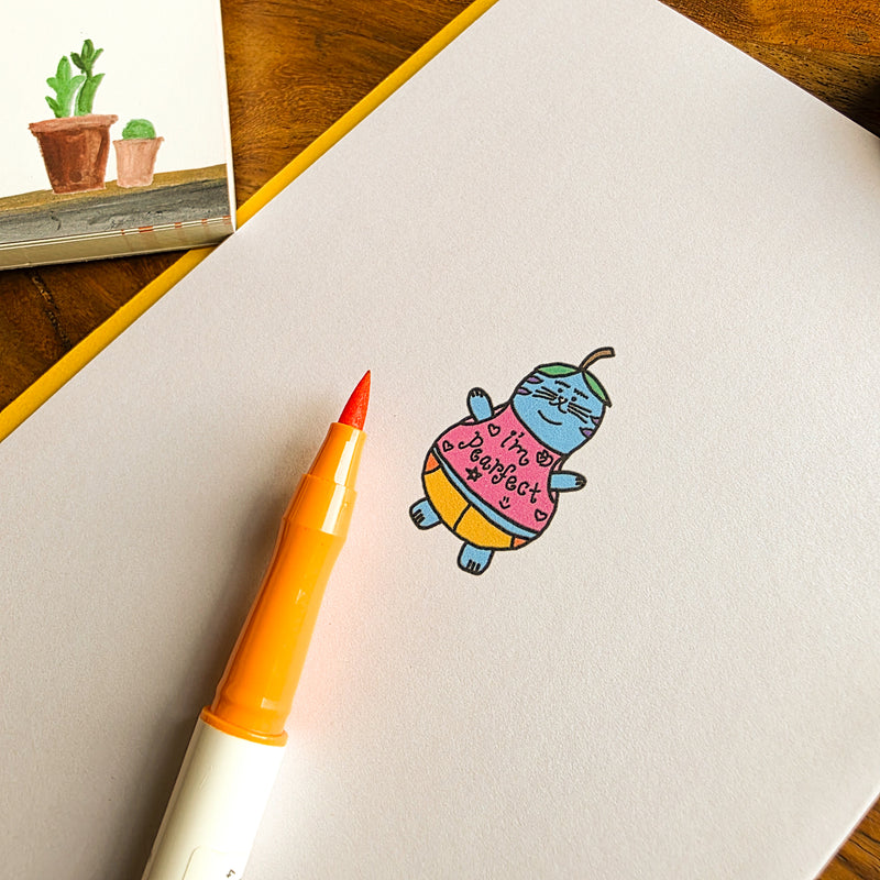 Fruity Cats by cat.jpeg Birthday Card