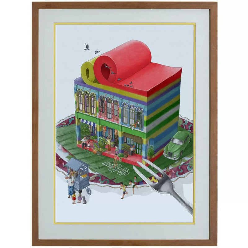 Home is where the Lapis Print