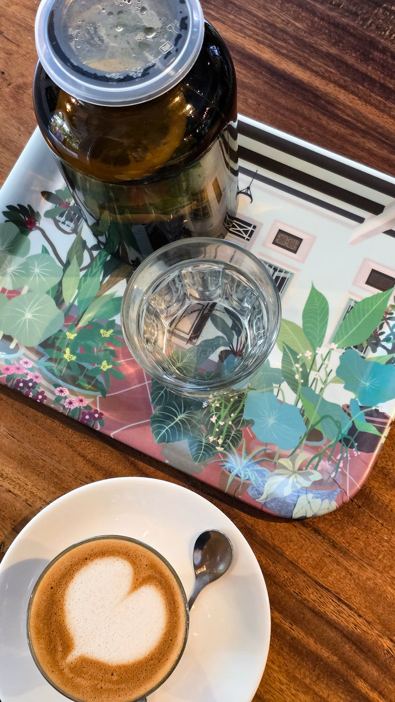 Lotus Shophouse Bamboo Tray