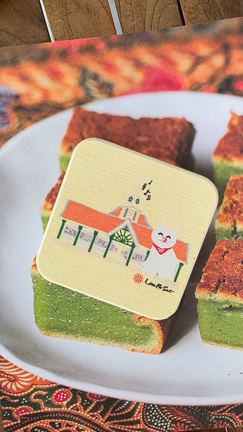 Diatomite Coaster Kitty & Singapore Landmark Collection