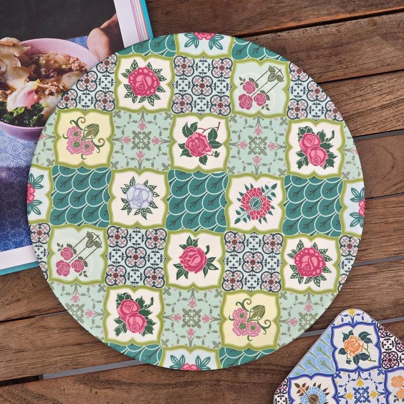 Mix Rose tile Bamboo Mini Plate - Limited edition 2025