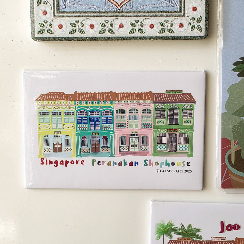 The Colorful Singapore Magnet