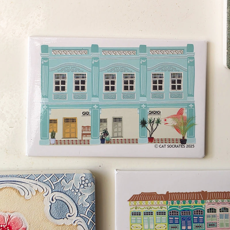 The Colorful Singapore Magnet