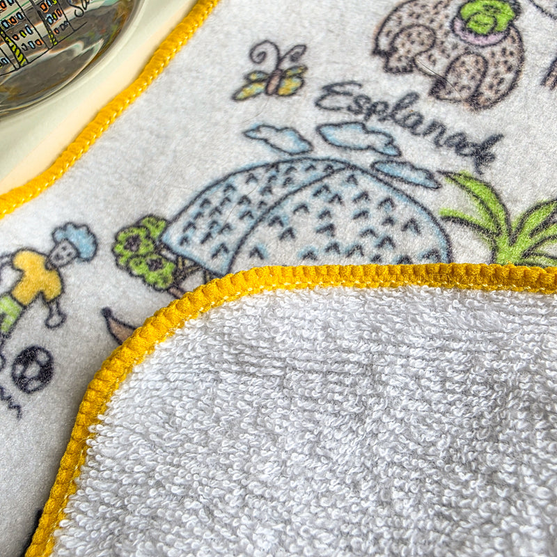 Walk around Singapore Towel Handkerchief