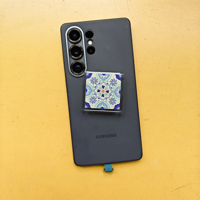 Peranakan Tile Mobile Pop socket
