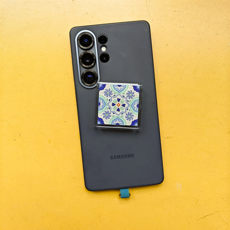 Peranakan Tile Mobile Pop socket