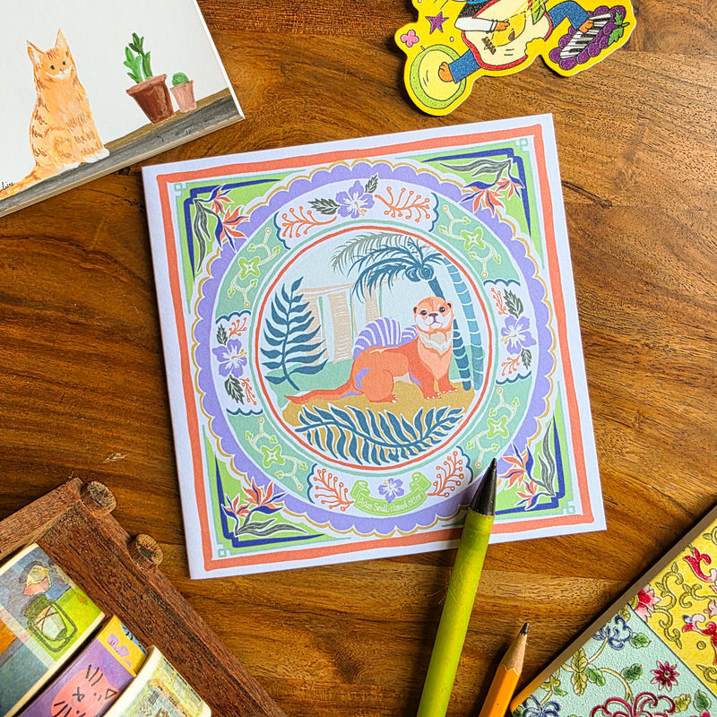 Wildlife of Singapore Greeting Card