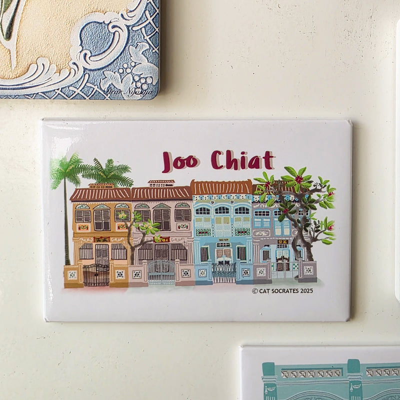 The Colorful Singapore Magnet