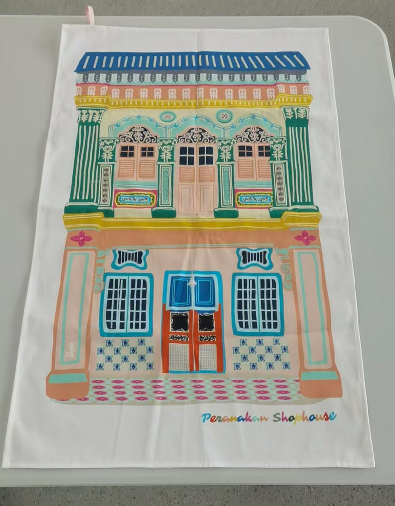 Shophouse POP-art Towel (Pre-order)