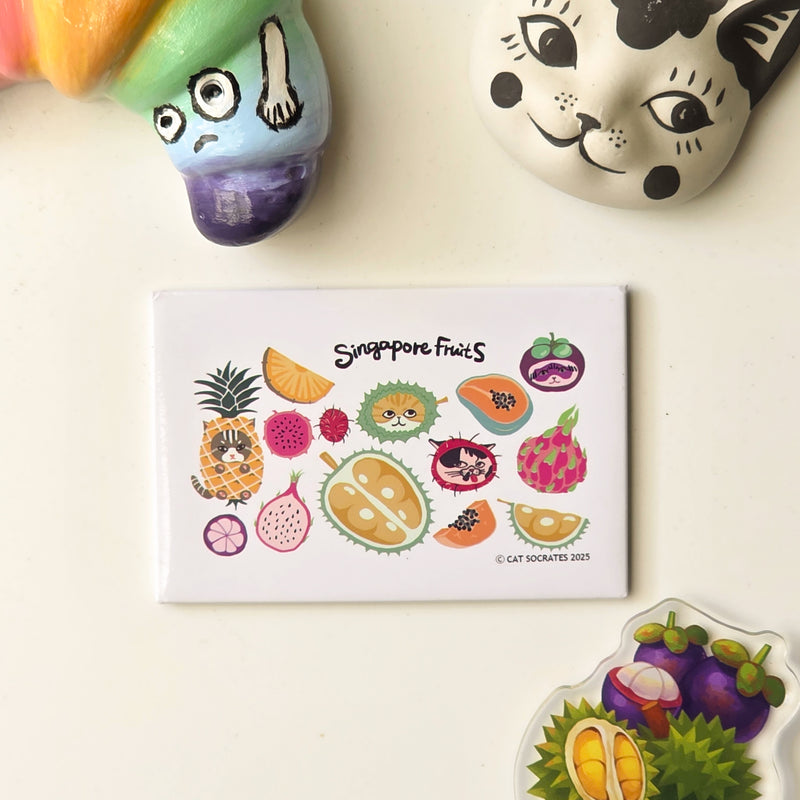 The Colorful Singapore Magnet