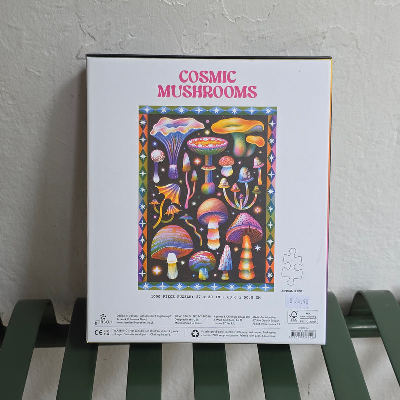 Cosmic Mushroom 1000 Piece Puzzle