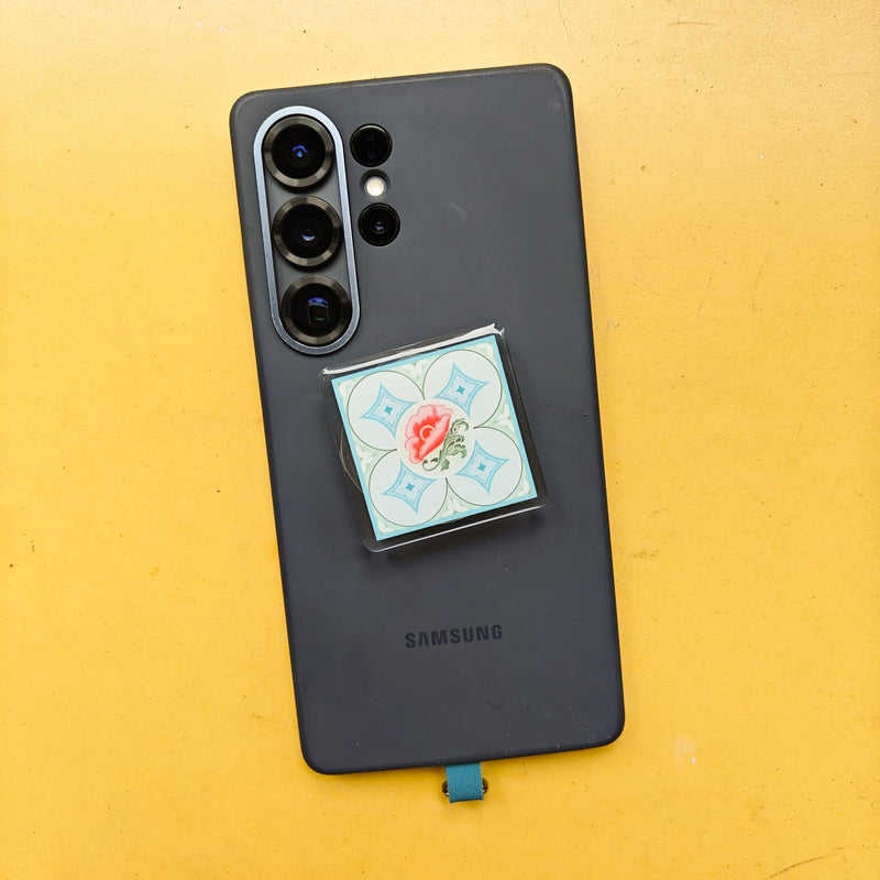 Peranakan Tile Mobile Pop socket