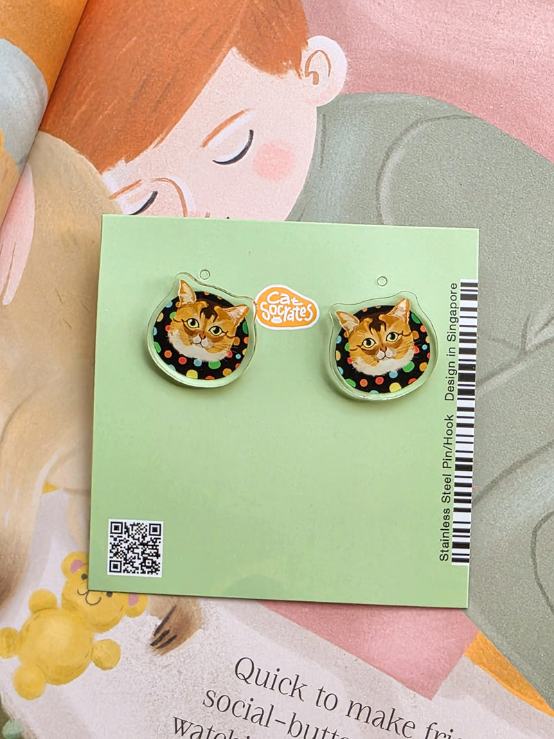 We are Purrfect Acrylic Earring collection