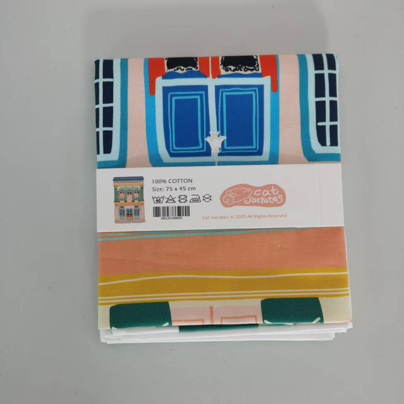 Shophouse POP-art Towel (Pre-order)