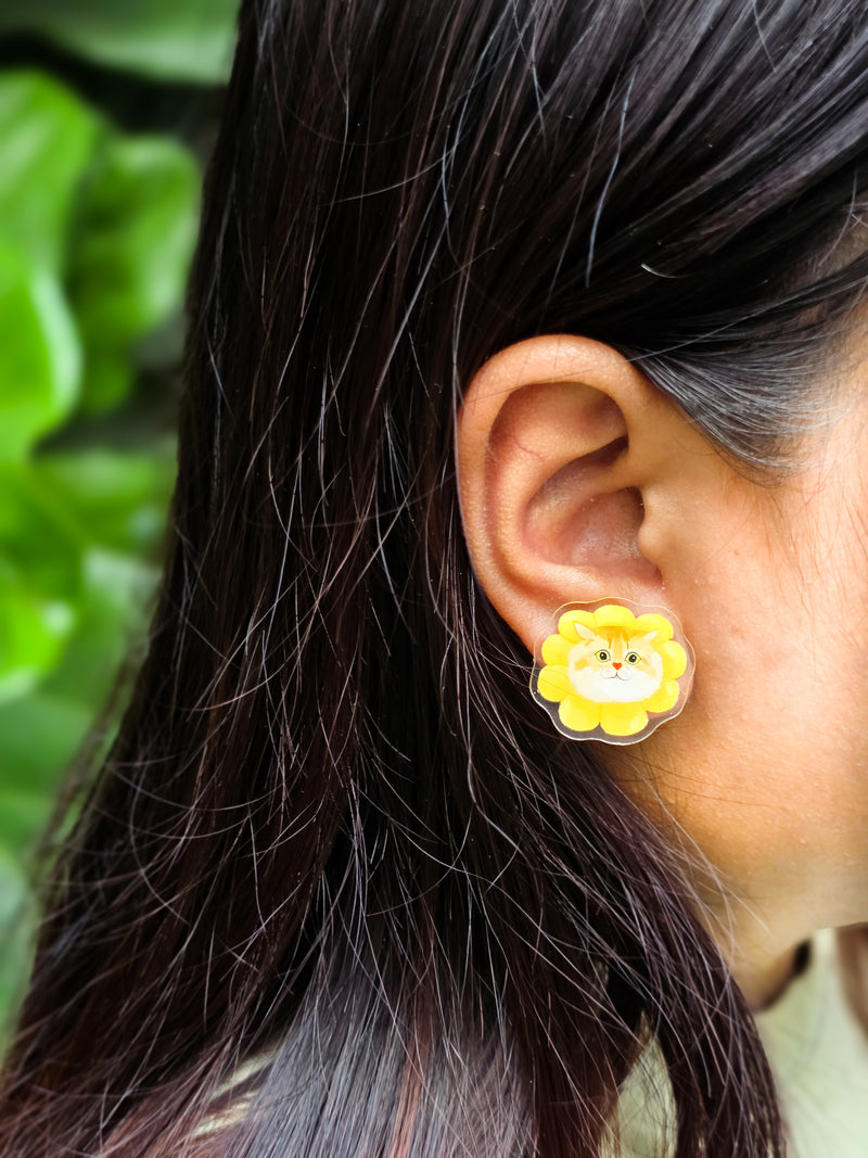 We are Purrfect Acrylic Earring collection
