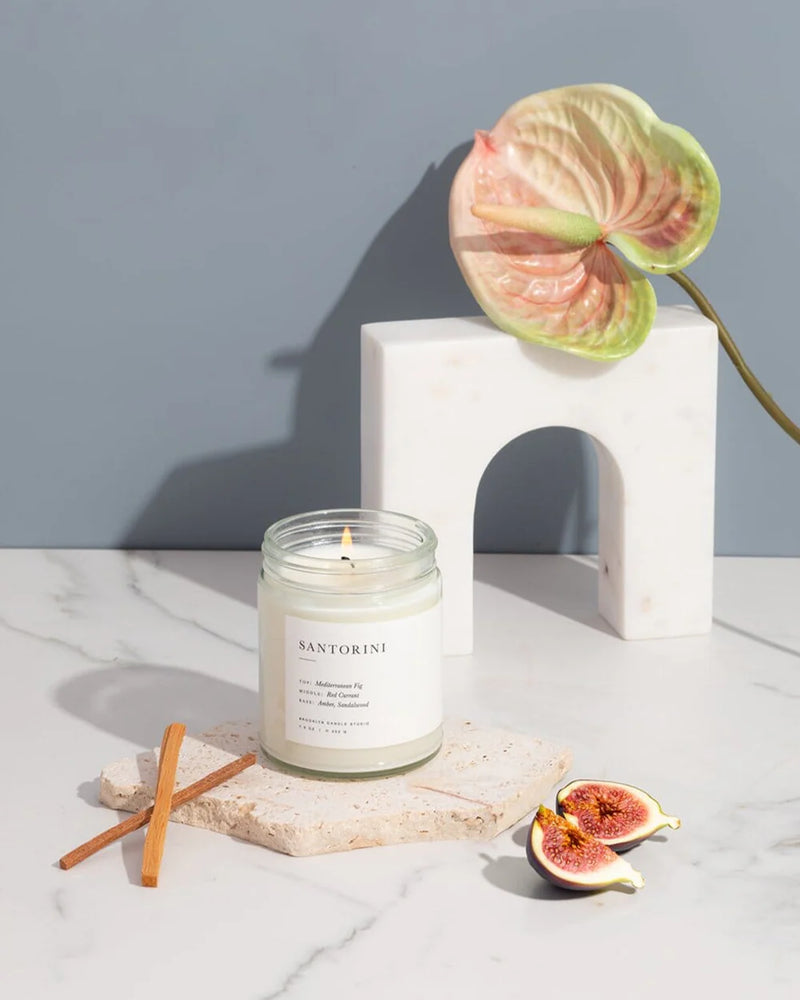 Santorini Jar Candle by Brooklyn Candle Studio