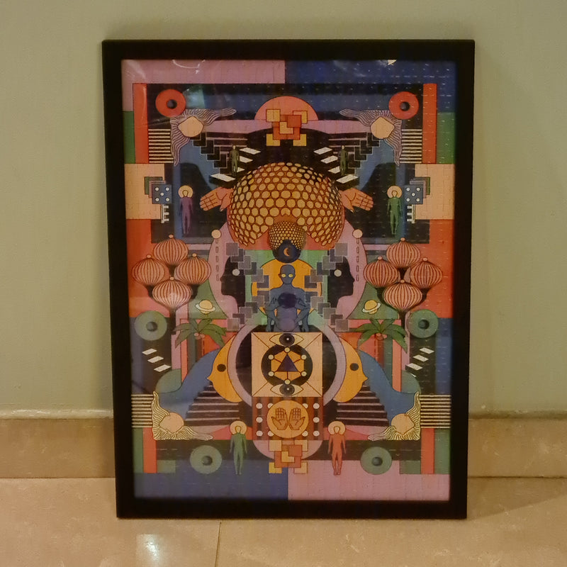 500 Pcs Puzzle South East Asia Artists Collection - Reza Hasni
