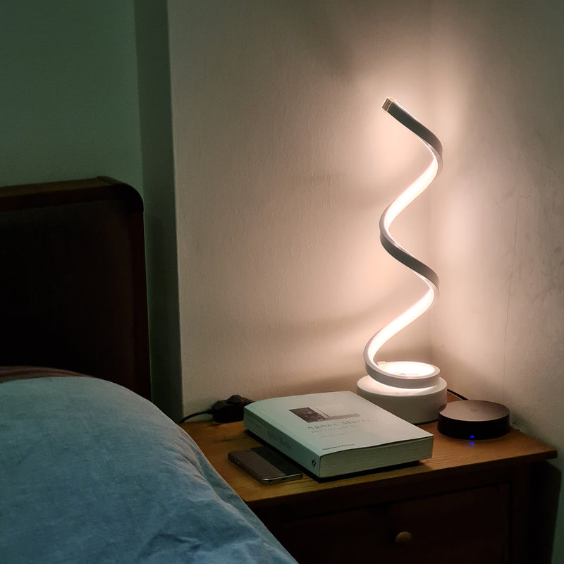 Minimalist Table Lamp Sprial