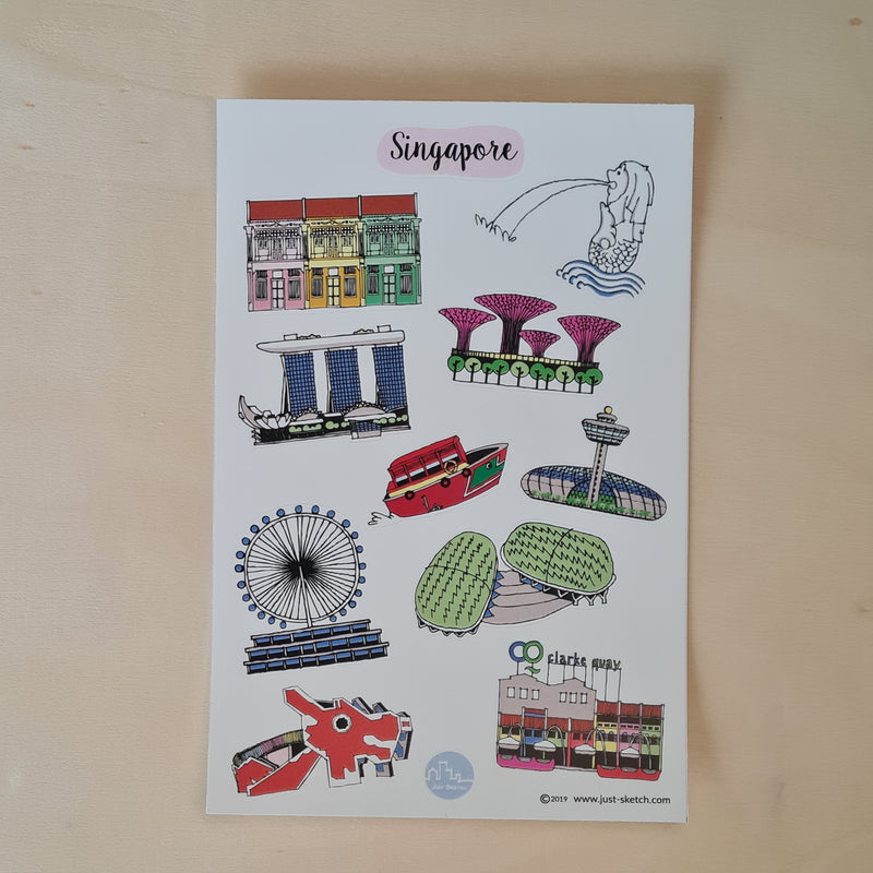 Singapore Sticker