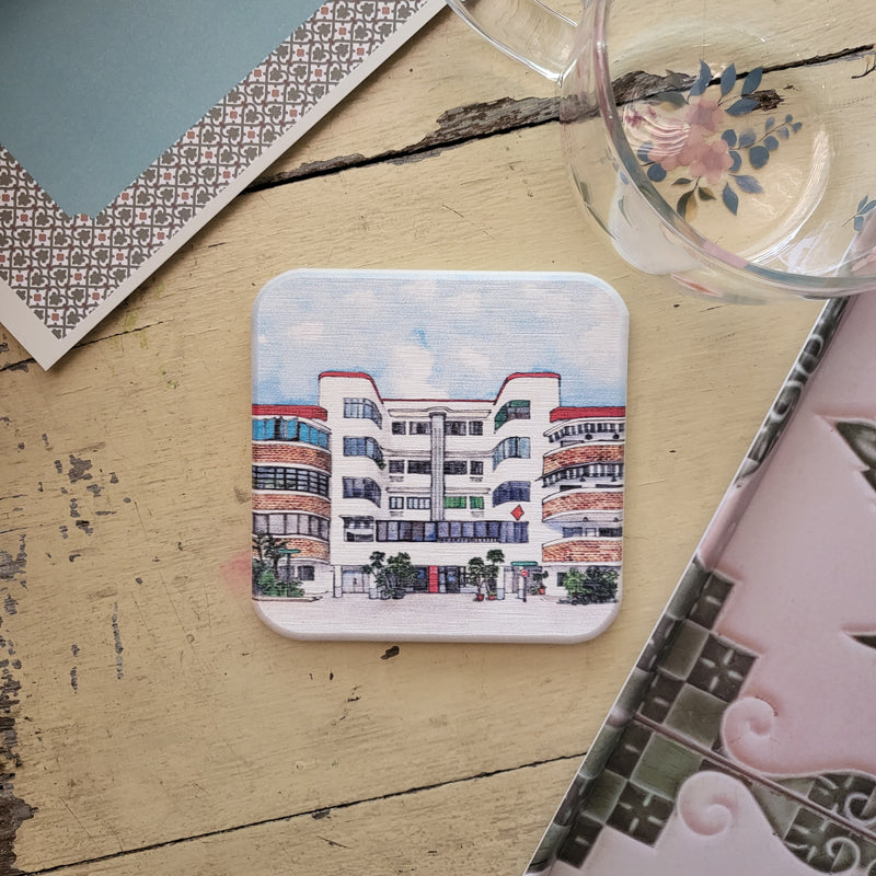 Diatomite Coaster Singapore Landmark Collection