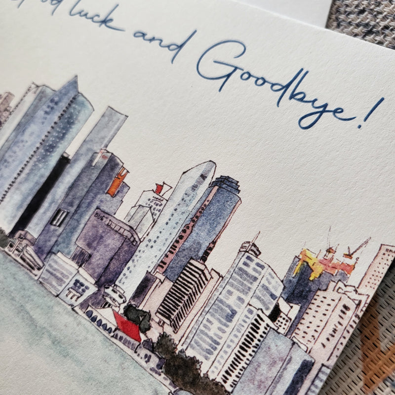 Farewell Singapore Greeting Card