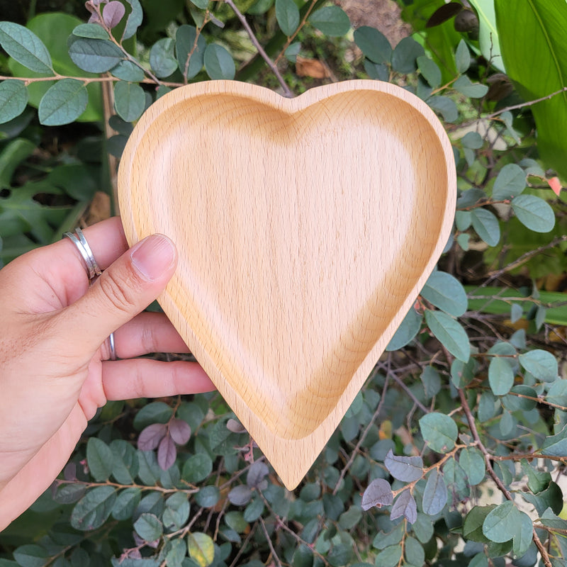 Spade & Diamond Wooden Mini Dish