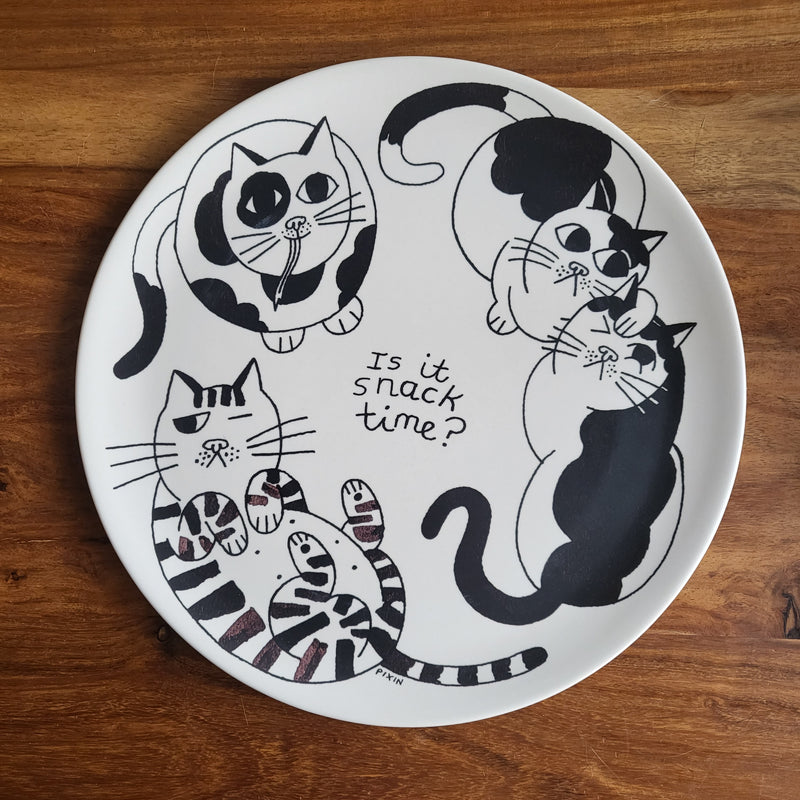 Snack Time Bamboo Plate