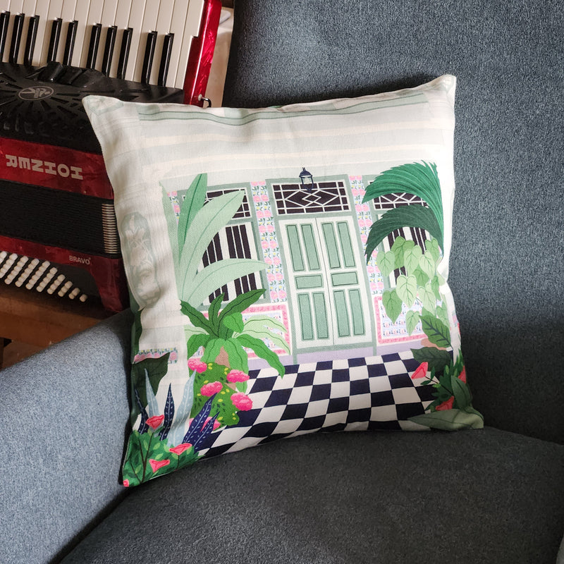 Petain Road Shophouse Cushion