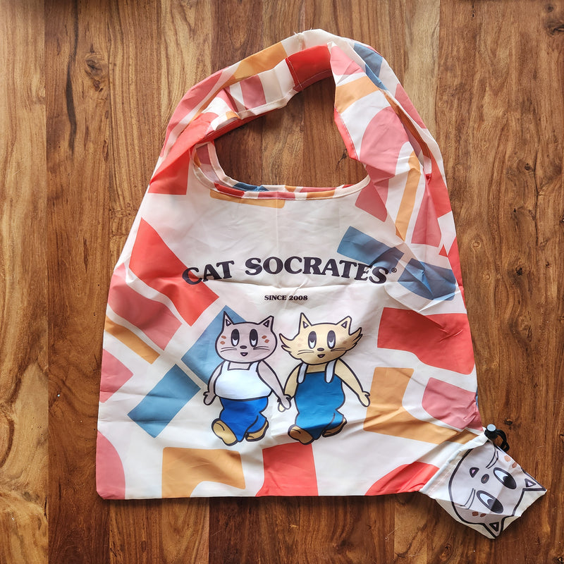 Cat Socrates Shopper Bag