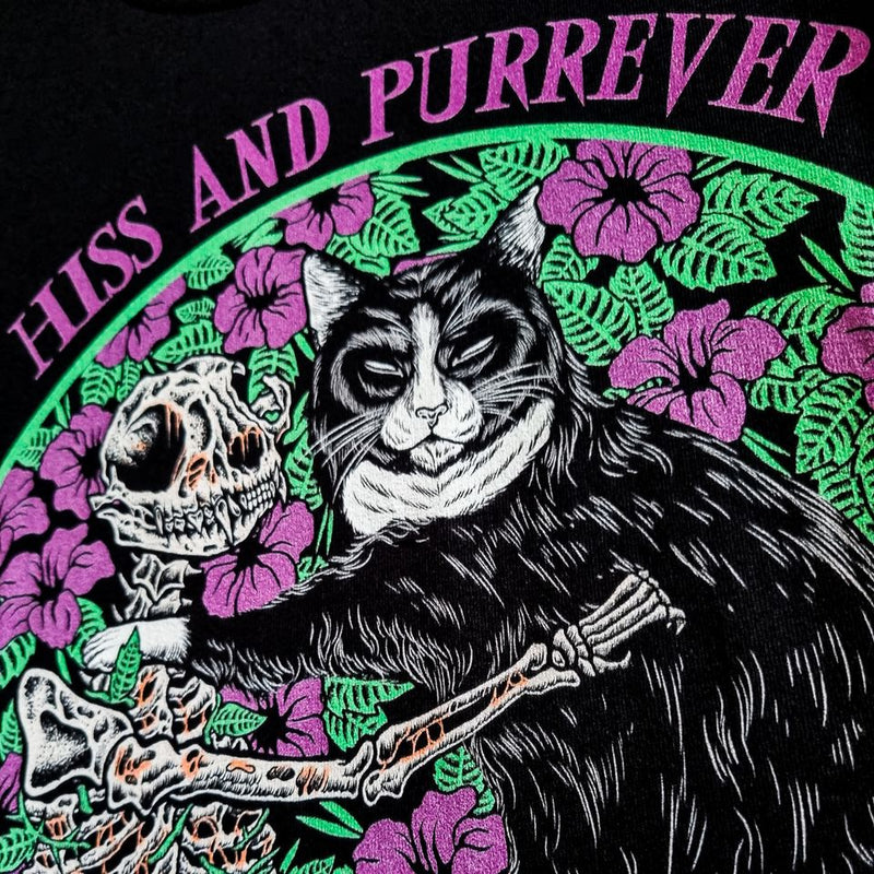 HISS AND PURREVER Tee