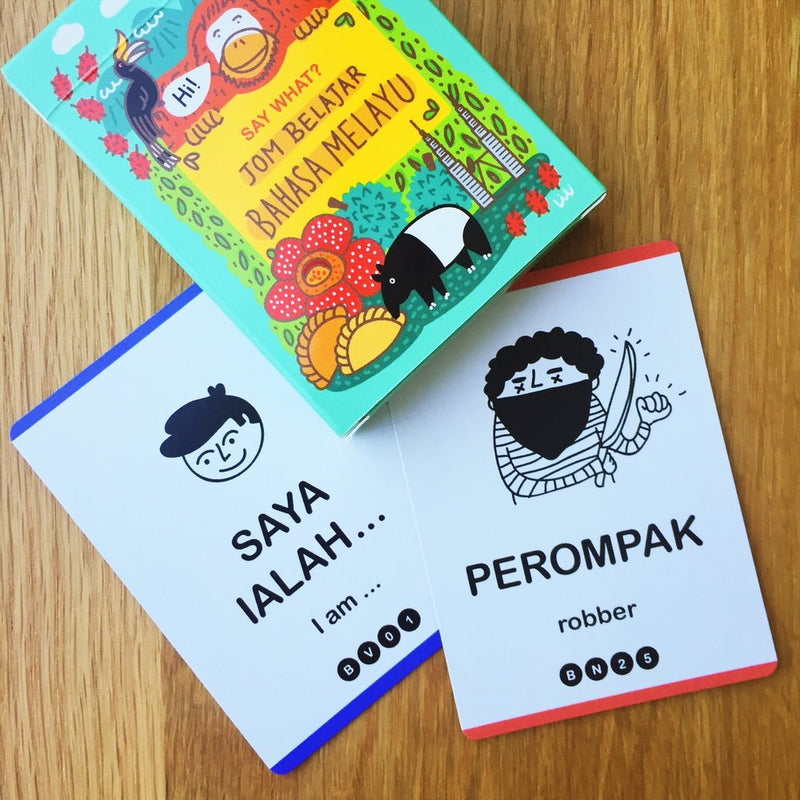 Say What? Learn Bahasa Melayu Card Game