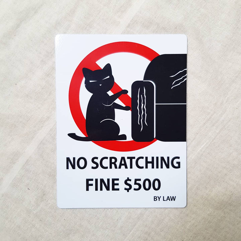 Fine $$ Cat Sign