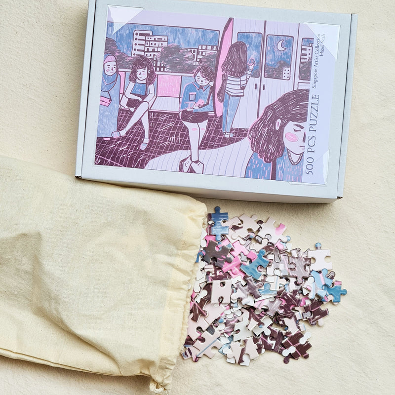 500 Pcs Puzzle Singapore Artist Collection - Hazel Seah