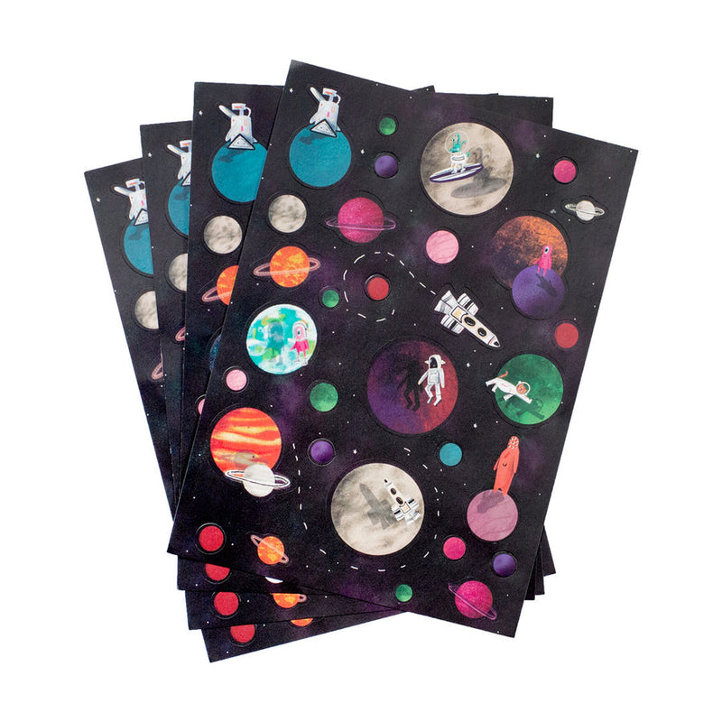 Cosmic Explorer Sticker Set – Cat Socrates Online