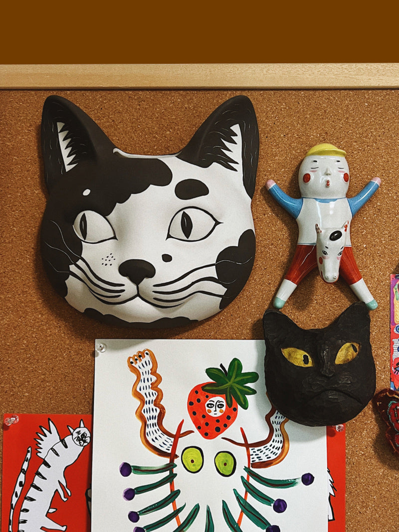 Tiong Bahru Keychain – Cat Socrates Online